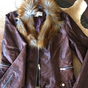 Scully Faux Fur Copper Jacket